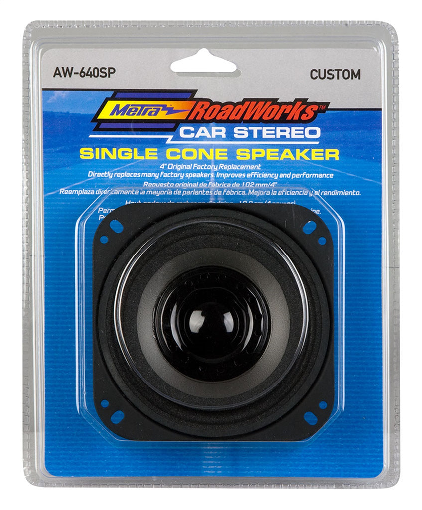 Metra Electronics AW-640SP Speaker for Select Acura MDX, Acura NSX, Alfa Romeo 164, Alfa Romeo Milano, Arctic Cat EFI H2 4x4 Auto Mud Pro, Arctic Cat 250 2x4, Audi 100, Audi 100 Quattro, Audi 200, Audi 200 Quattro, Audi 4000, Audi Quattro, Audi 5000,