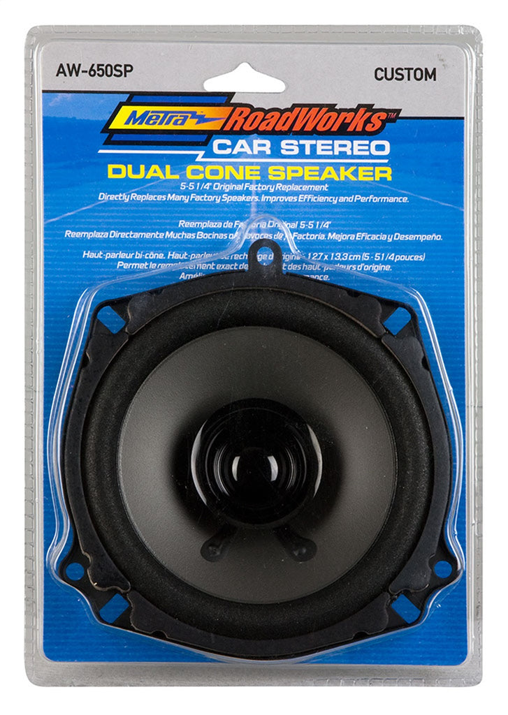 Metra Electronics AW-650SP Speaker for Select Mazda MX-6, Mazda RX-7, Mitsubishi Mirage, Toyota Corolla