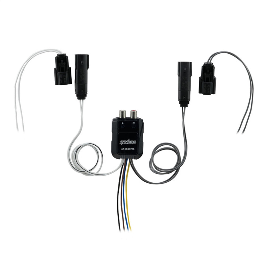 Metra Electronics AX-MLOC-HD1 Line Output Converter for Select Harley-Davidson FLD Switchback, Harley-Davidson FLHR Road King, Harley-Davidson FLHRSE6 CVO Road King, Harley-Davidson FLHRXS Road King Special, Harley-Davidson FLHTCU Electra Glide Ultra