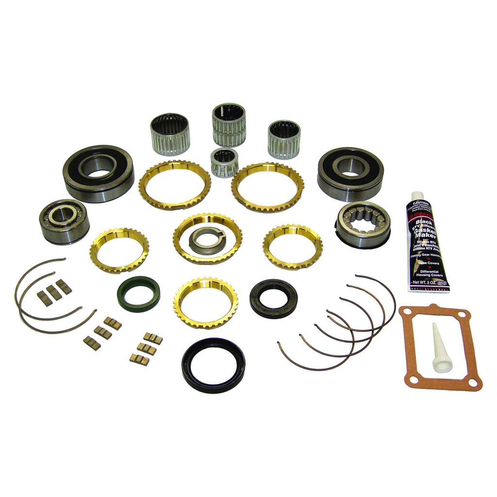 Crown Automotive Jeep Replacement AX15MASKIT Transmission Master Overhaul Kit for 88-99 Jeep XJ, MJ, ZJ, YJ TJ w/ AX15 Trans. for Select Jeep Cherokee, Jeep Comanche, Jeep Grand Cherokee, Jeep TJ, Jeep Wrangler