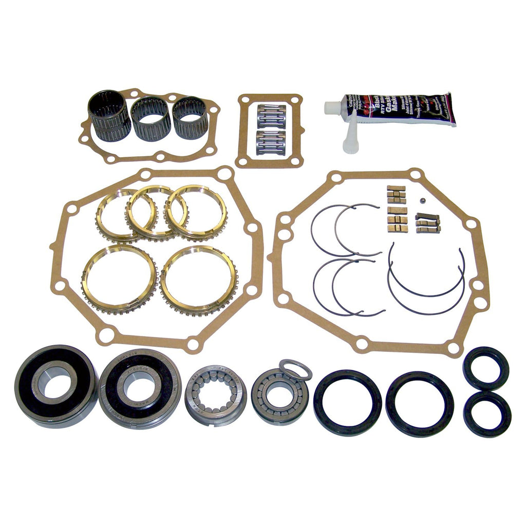 Crown Automotive Jeep Replacement AX4EAX5EMASKIT AX4, AX5 Transmission Overhaul Kit for Select  1984-11/5/1988 Jeep XJ, MJ, YJ