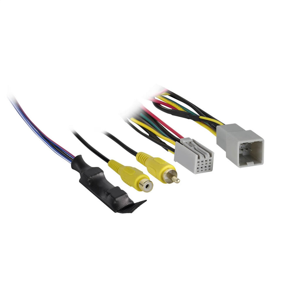 Metra Electronics AXBUCH-MI6V Radio Backup CAM Wiring Harness for Select Mitsubishi Eclipse Cross, Mitsubishi Lancer, Mitsubishi Mirage, Mitsubishi Mirage G4, Mitsubishi Outlander, Mitsubishi Outlander PHEV, Mitsubishi Outlander Sport, Mitsubishi RVR,