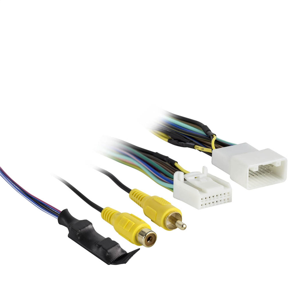Metra Electronics AXBUCH-T16V Radio Backup CAM Wiring Harness for Select Toyota 4Runner, Toyota Avalon, Toyota Camry, Toyota Corolla, Toyota FJ Cruiser, Toyota Highlander, Toyota Land Cruiser, Toyota Matrix, Toyota Mirai, Toyota Prius, Toyota Prius C,