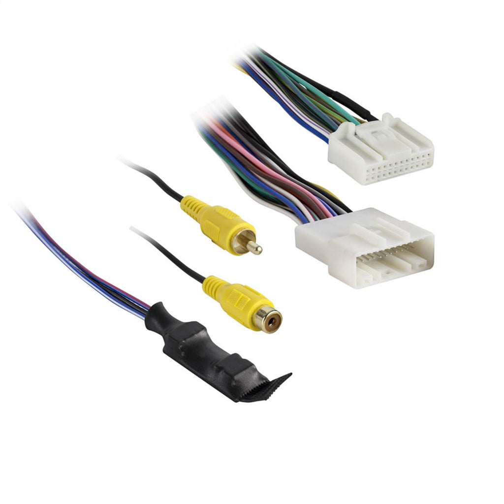 Metra Electronics AXBUCH-T36V Radio Backup CAM Wiring Harness for Select Toyota 4Runner, Toyota Avalon, Toyota Camry, Toyota Corolla, Toyota FJ Cruiser, Toyota Highlander, Toyota Land Cruiser, Toyota Matrix, Toyota Mirai, Toyota Prius, Toyota Prius C,