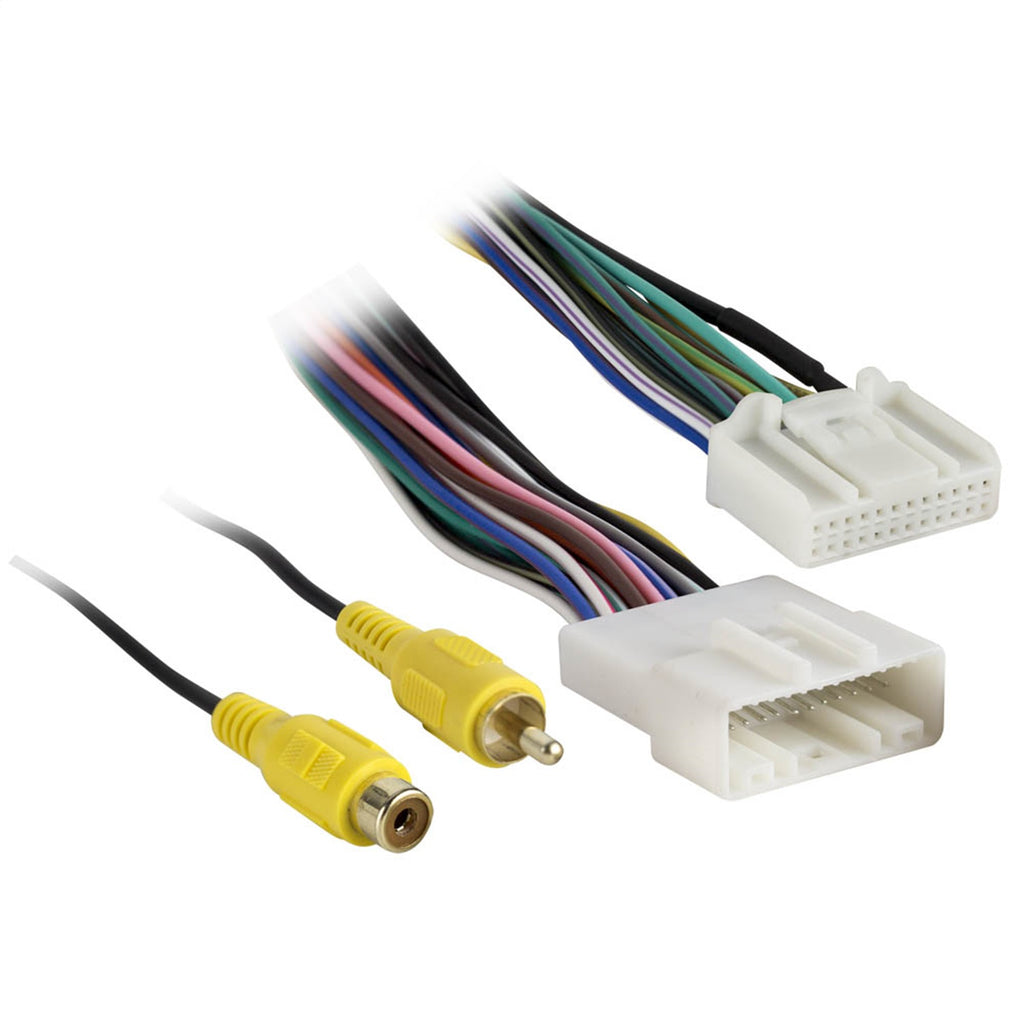 Metra Electronics AXBUCH-T3 Radio Backup CAM Wiring Harness for Select Toyota 4Runner, Toyota Avalon, Toyota Camry, Toyota Corolla, Toyota FJ Cruiser, Toyota Highlander, Toyota Land Cruiser, Toyota Matrix, Toyota Mirai, Toyota Prius, Toyota Prius C,