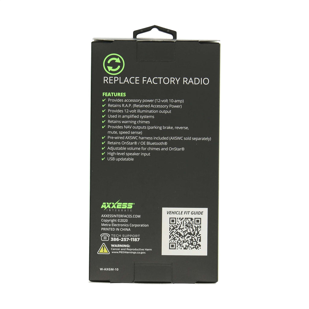 Metra Electronics AXGM-10 ONSTAR Data Interface for Select Cadillac CTS, Cadillac SRX