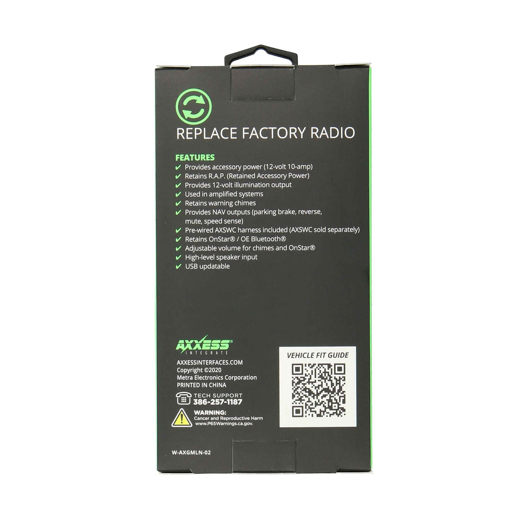 Metra Electronics AXGMLN-02 ONSTAR Data Interface for Select Buick Enclave, Buick Lucerne, Cadillac DTS, Cadillac Escalade, Cadillac Escalade ESV, Cadillac Escalade EXT, Cadillac SRX, Chevrolet Avalanche, Chevrolet Captiva Sport, Chevrolet Equinox,