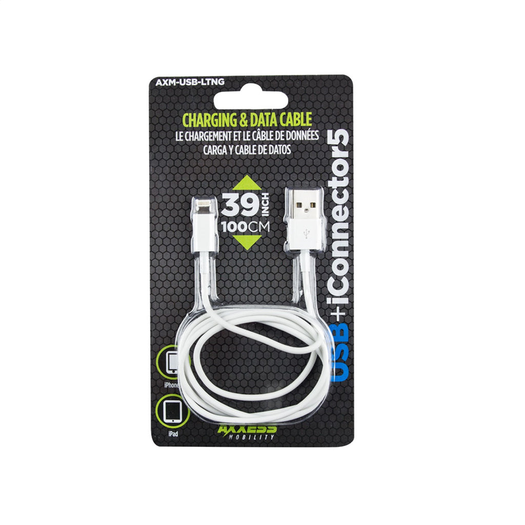 Metra Electronics AXM-USB-LTNG iConnector 5 To USB Charging And Data Cable