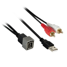 Load image into Gallery viewer, Metra Electronics AXUSB-NI1 USB Retention Harness for Select Nissan 370Z, Nissan Altima, Nissan Armada, Nissan Cube, Nissan Frontier, Nissan GT-R, Nissan Juke, Nissan LEAF, Nissan Maxima, Nissan Murano, Nissan NV1500, Nissan NV200, Nissan NV2500, Nissan
