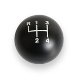 Hurst 163450HST  Abs Shift Knob - 4-Speed Pattern - Matte Black