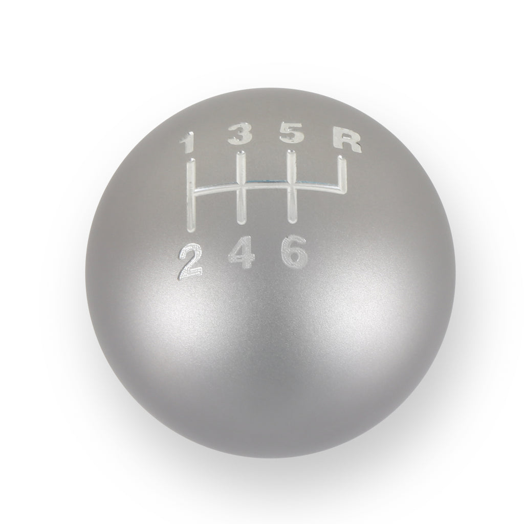 Abs-Shift-Knob---6-Speed-Pattern---Matte-Grey