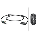 Hella 012679411 ABS Wheel Speed Sensor