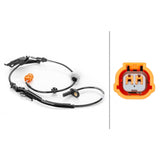 Hella 230040121 ABS Wheel Speed Sensor