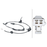 Hella 012679711 ABS Wheel Speed Sensor