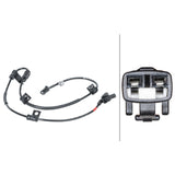 Hella 012679701 ABS Wheel Speed Sensor