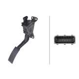 Hella 933901711 Accelerator Pedals