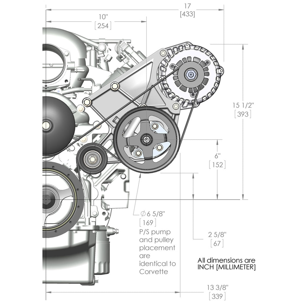 Accessory-Drive-Component-Mount-Set
