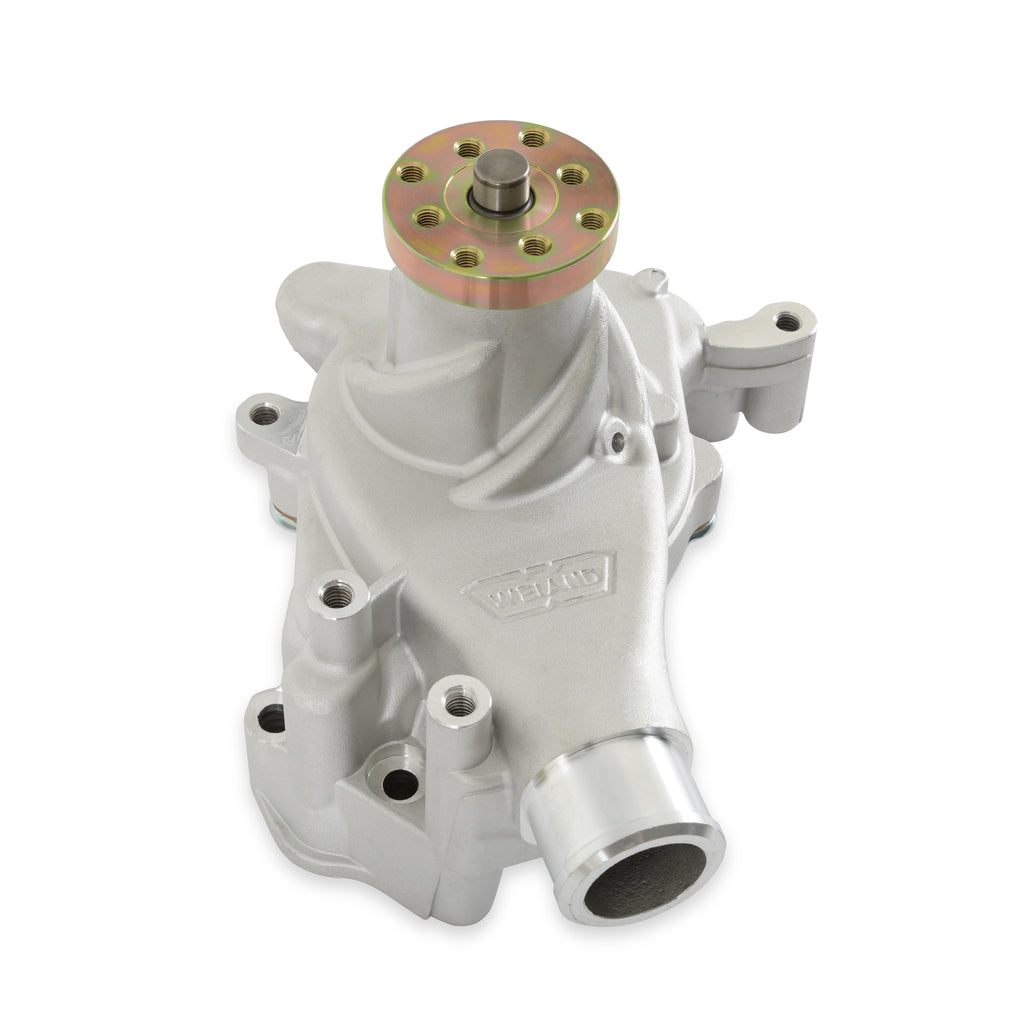 Action-Plus-Water-Pump-Chevrolet-All-Models;-Fits-Small-Block-Chevy-V-8S;-Mechanical-Water-Pump;-High-Volume;-Aluminum-Construction;-Clockwise-Rotation;-Pilot-Diameter-0.625-Inches;