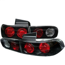 Load image into Gallery viewer, Acura-Integra-94-01-4Dr-Euro-Style-Tail-Lights-Black-Alt-Yd-Ai94-4D-Bk