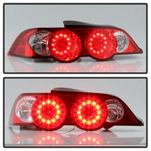 Load image into Gallery viewer, Acura-Rsx-02-04-Led-Tail-Lights-Red-Clear-Alt-Yd-Arsx02-Led-Rc