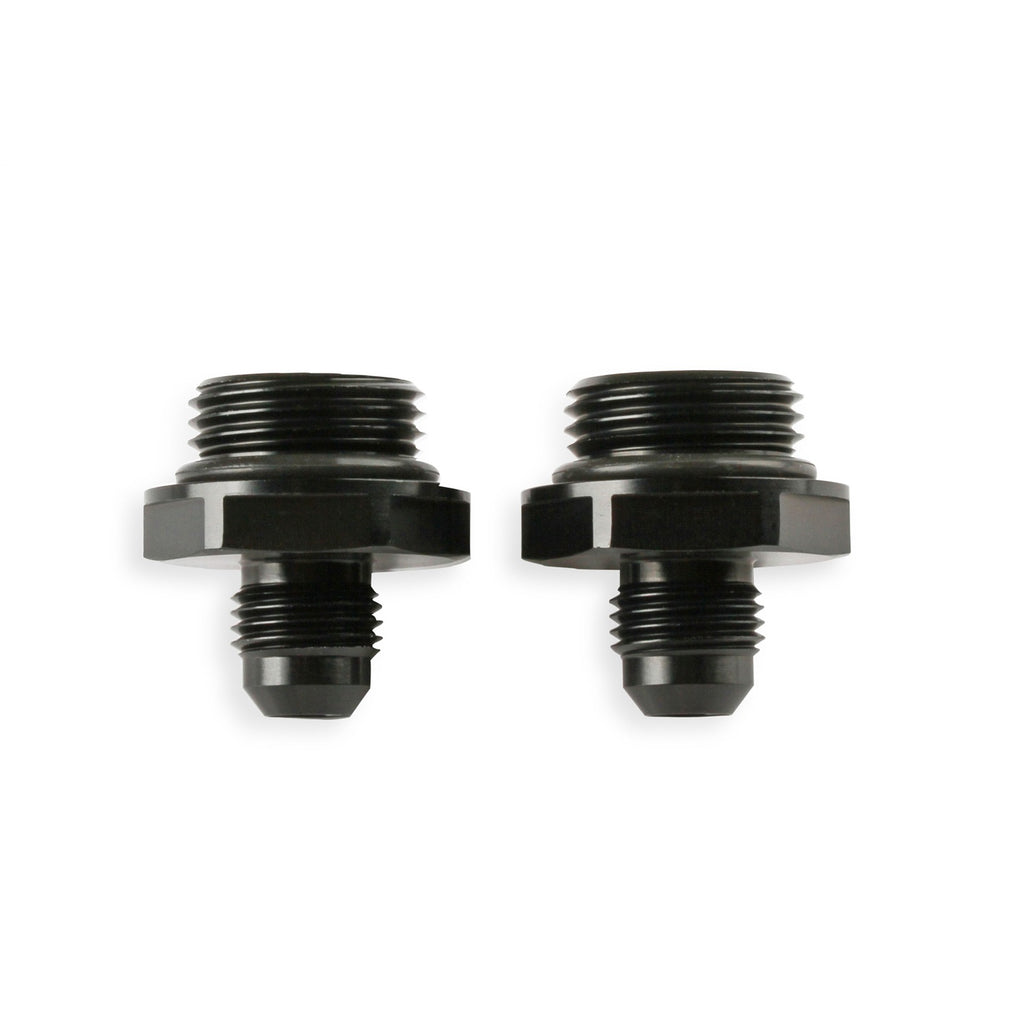 Adapter,-6An-To-Oil-Cooler,2-Pack,Black
