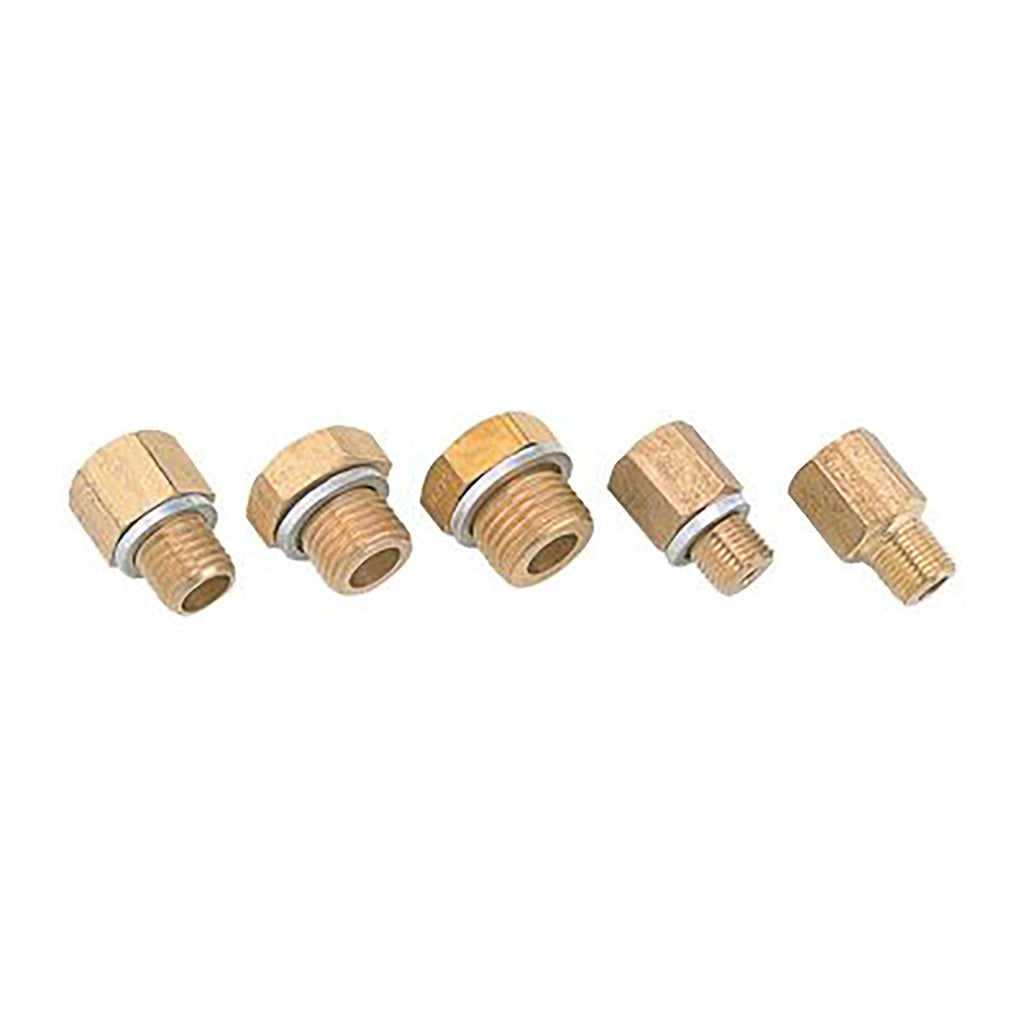 Adapters,-Oilp--Temp,-18--27-Nptf-To-M10-1.0,-M12-1.50,-M16-1.50,-18-28-Npt