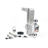 Weigh Safe CTB10-2-SET Adjustable 180 Hitch w/ Chrome Tow Balls - 10