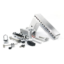 Load image into Gallery viewer, Adjustable-180-Hitch-W-Chrome-Tow-Balls---10-Drop-For-3-Receiver-W-Lockset