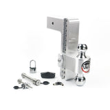 Weigh Safe CTB10-3-SET Adjustable 180 Hitch w/ Chrome Tow Balls - 10