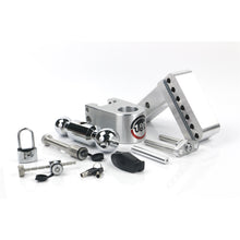 Load image into Gallery viewer, Adjustable-180-Hitch-W-Chrome-Tow-Balls---4-Drop-For-2-Receiver---W-Lockset