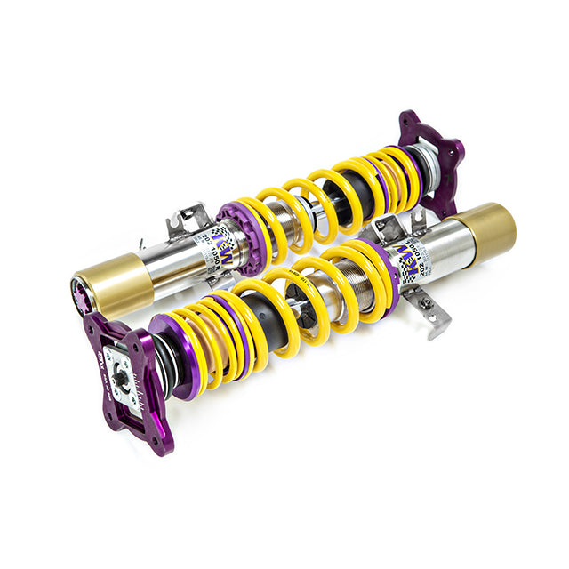 Adjustable-Coilovers,-Aluminum-Top-Mounts,-Independent-Compression-And-Rebound