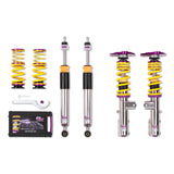 KW 35225867 Adjustable Coilovers, Aluminum Top Mounts, Independent Compression and Rebound