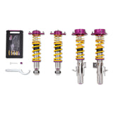 KW 35258804 Adjustable Coilovers, Aluminum Top Mounts, Independent Compression and Rebound