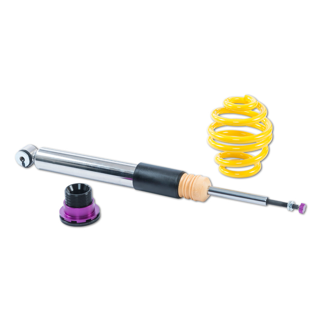 Adjustable-Coilovers,-Aluminum-Top-Mounts,-Independent-Compression-And-Rebound