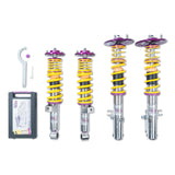 KW 35271804 Adjustable Coilovers, Aluminum Top Mounts, Independent Compression and Rebound