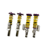 KW 35271807 Adjustable Coilovers, Aluminum Top Mounts, Independent Compression and Rebound