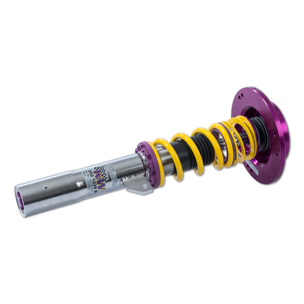 Adjustable-Coilovers,-Aluminum-Top-Mounts,-Independent-Compression-And-Rebound