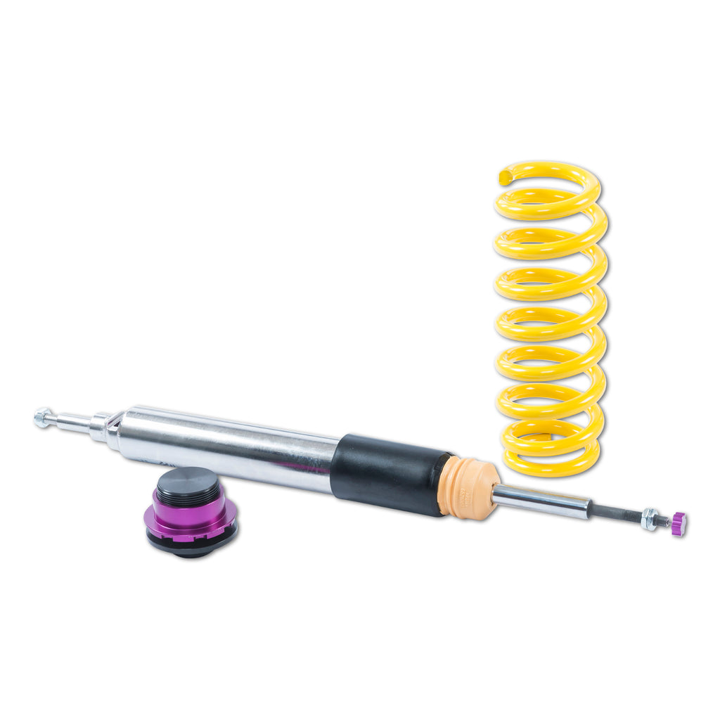 Adjustable-Coilovers,-Aluminum-Top-Mounts,-Independent-Compression-And-Rebound