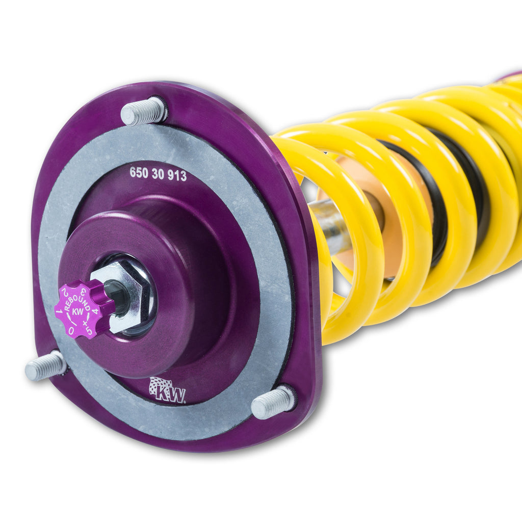 Adjustable-Coilovers,-Aluminum-Top-Mounts,-Independent-Compression-And-Rebound