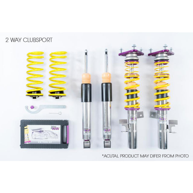 Adjustable-Coilovers,-Aluminum-Top-Mounts,-Independent-Compression-And-Rebound