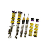 KW 35285802 Adjustable Coilovers, Aluminum Top Mounts, Independent Compression and Rebound