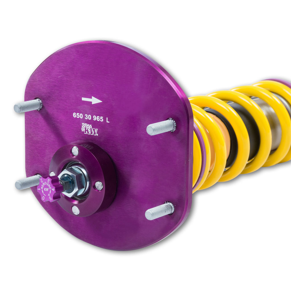 Adjustable-Coilovers,-Aluminum-Top-Mounts,-Independent-Compression-And-Rebound