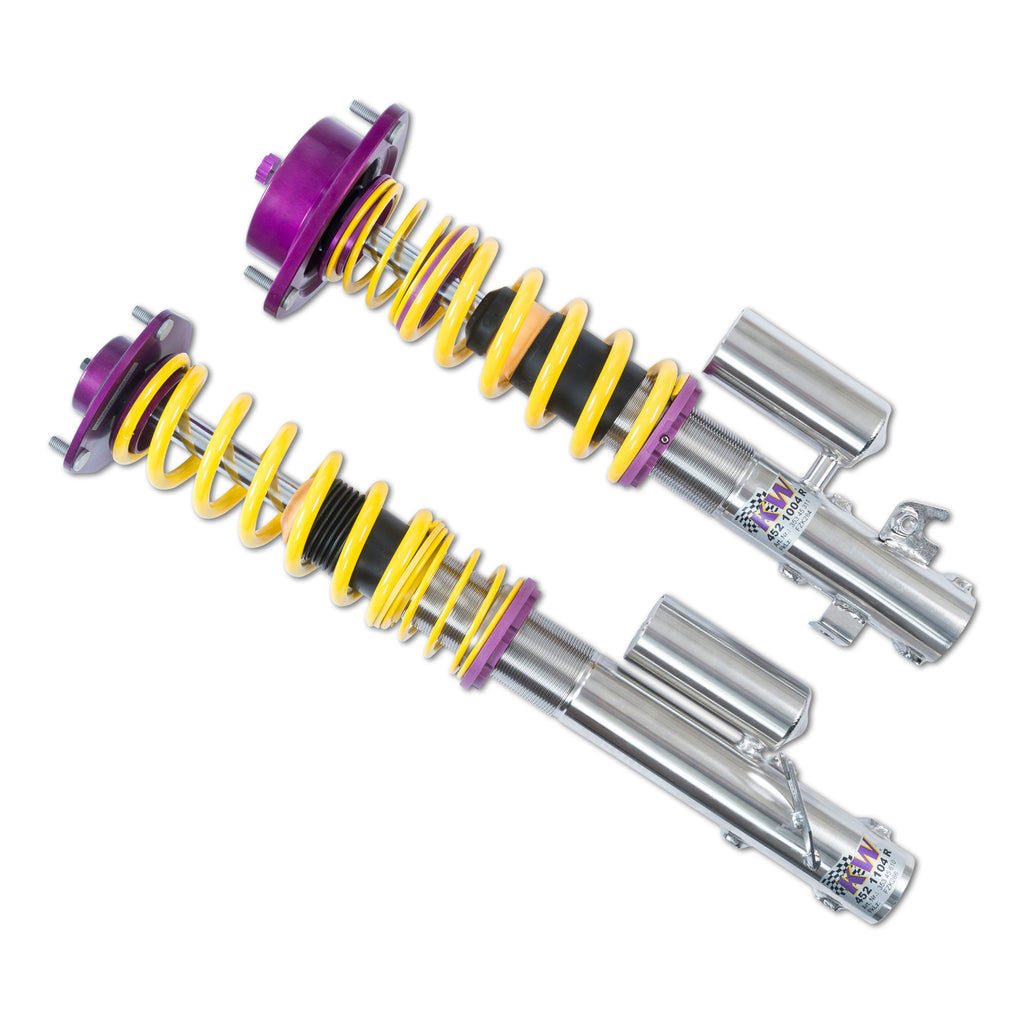 Adjustable-Coilovers,-Aluminum-Top-Mounts,-Independent-Compression-And-Rebound
