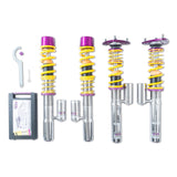 KW 35271816 Adjustable Coilovers, Aluminum Top Mounts, Independent Compression and Rebound
