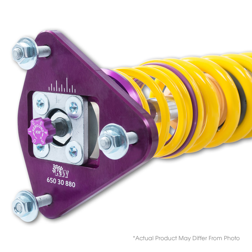Adjustable-Coilovers,-Aluminum-Top-Mounts,-Independent-Compression-And-Rebound