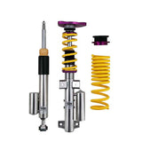 KW 35225833 Adjustable Coilovers, Aluminum Top Mounts, Independent Compression and Rebound