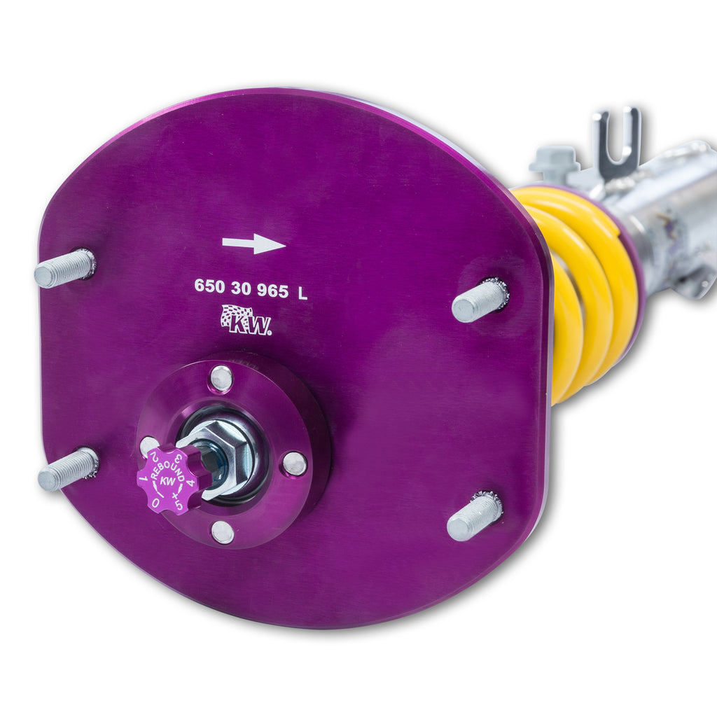 Adjustable-Coilovers,-Aluminum-Top-Mounts,-Independent-Compression-And-Rebound