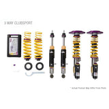 KW 39771217 Adjustable Coilovers, Aluminum Top Mounts, Rebound and Low & High Compression