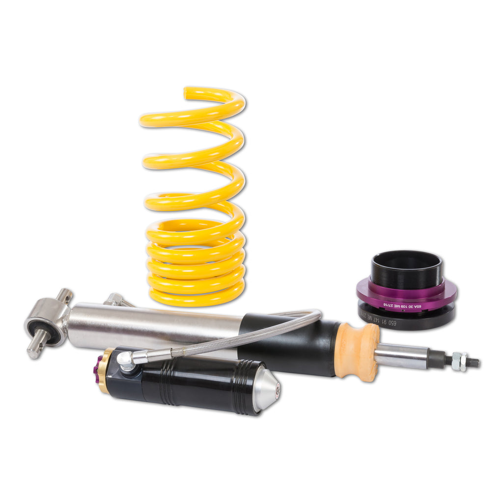 Adjustable-Coilovers,-Aluminum-Top-Mounts,-Rebound-And-Low--High-Compression