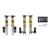 KW 39771224 Adjustable Coilovers, Aluminum Top Mounts, Rebound and Low & High Compression